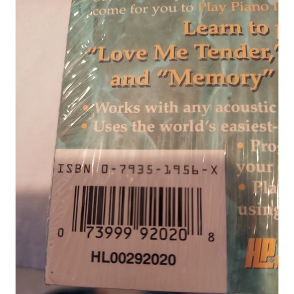 Play Piano In One Hour - A Quick An Easy Approach To Playing The Piano - VHS New - Picture 6 of 6